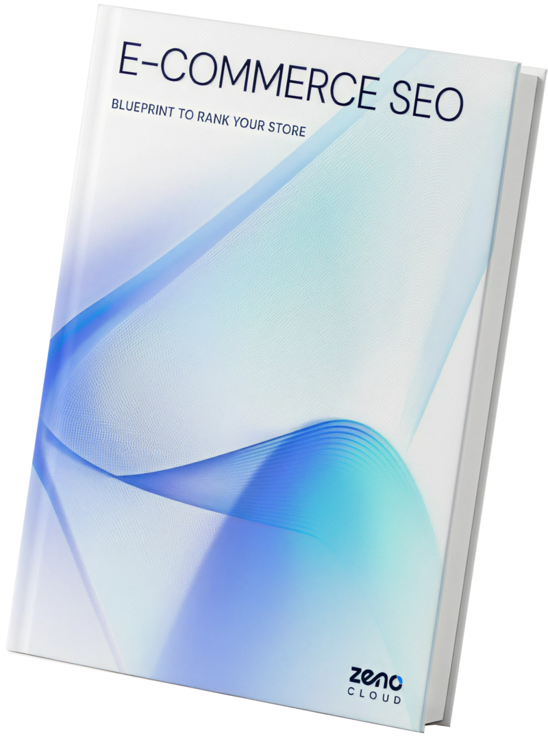 E-Commerce SEO eBook Cover - Complete Online Store Optimization Guide 2025